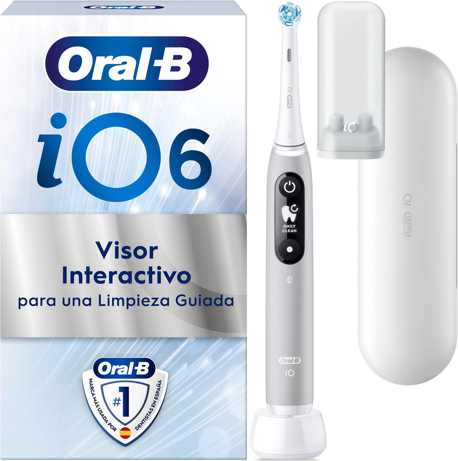 Oral-B iO 6N - Cepillo de dientes eléctrico con 1 cabeza