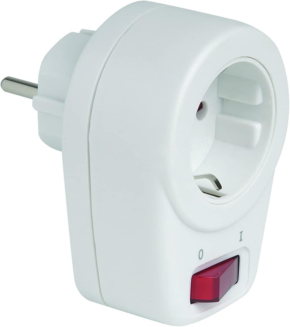 SIMON - Adaptador con interruptor luminoso