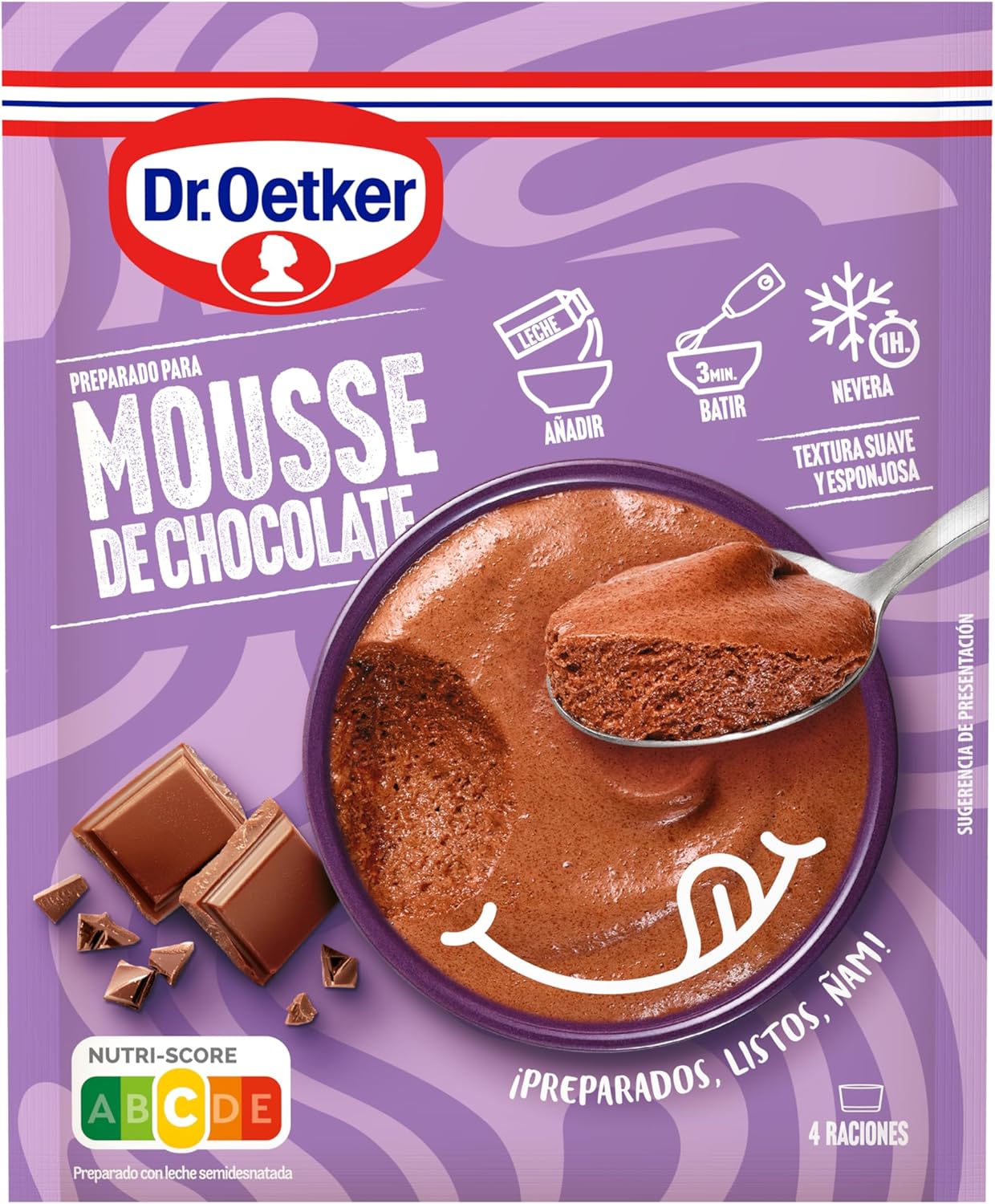 DR. OETKER - Preparado para mousse de chocolate