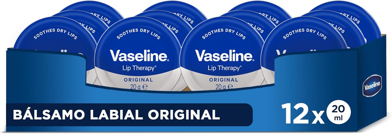 Vaseline - Pack de 12 bálsamos labial