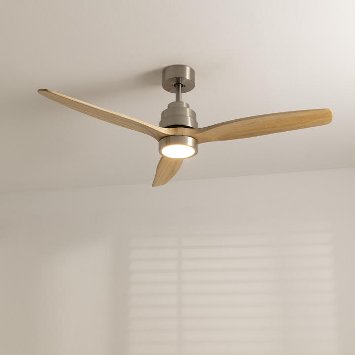 CREATE Wind Stylance Ventilador de Techo 40W 132cm - Motor Silencioso 6 Velocidades, 