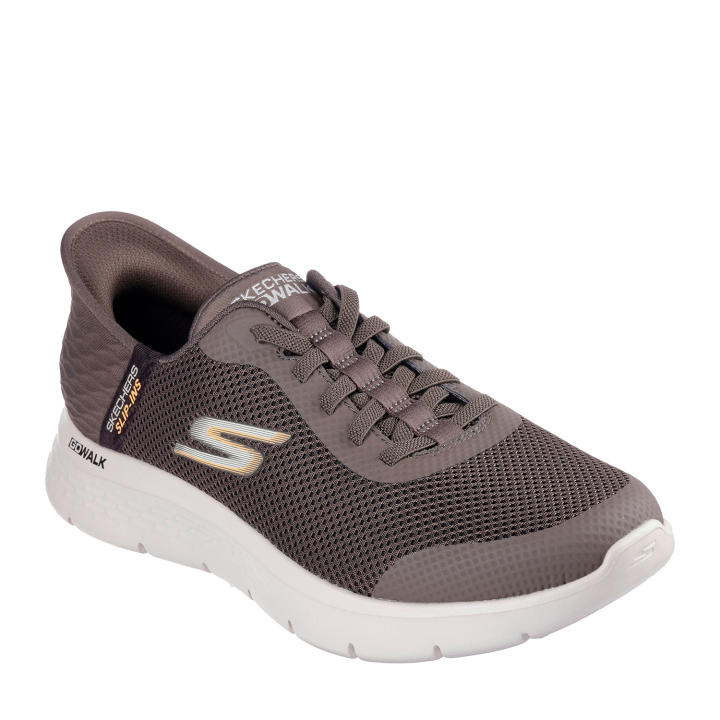 Skechers Zapatillas Go Walk Flex Marrones 216324-BRN , para Hombre ❗️ 🇪🇸