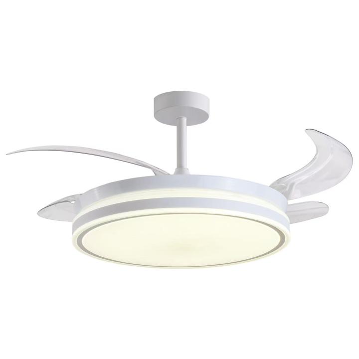 BEL AIR HOME Ventilador de Techo ATENAS con Motor DC Silencioso, Luz LED 36W y Mando 