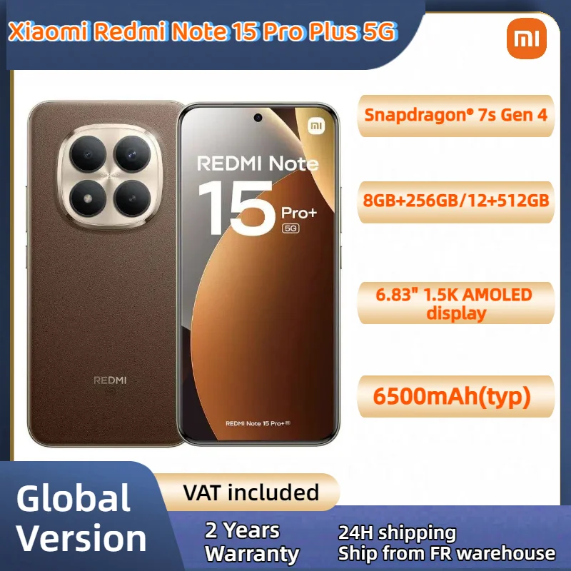 REDMI NOTE 15 PRO PLUS 8GB/256GB POR 272,2