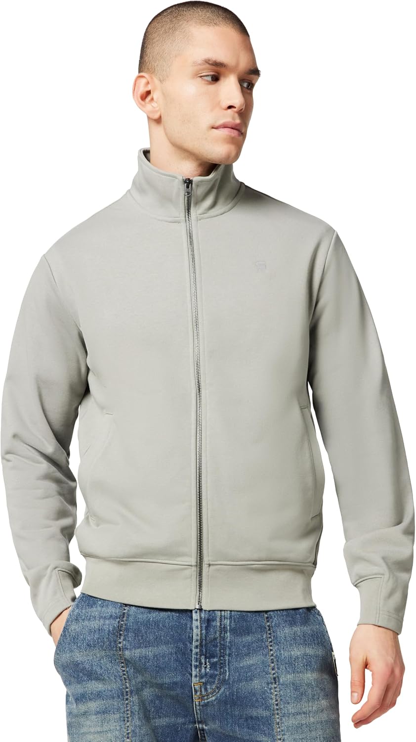 Sudadera con Cierre Frontal G-Star Nifous para Hombre en Gris