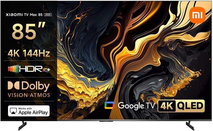Xiaomi TV Max 85" Smart TV 144Hz Google TV