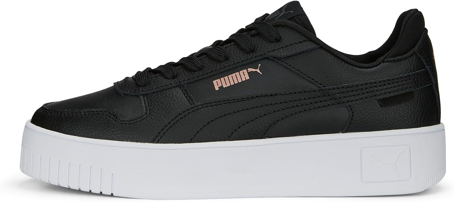 PUMA Carina Street, Zapatillas Mujer, Puma Black Puma Black Rose Gold Puma White, 39 