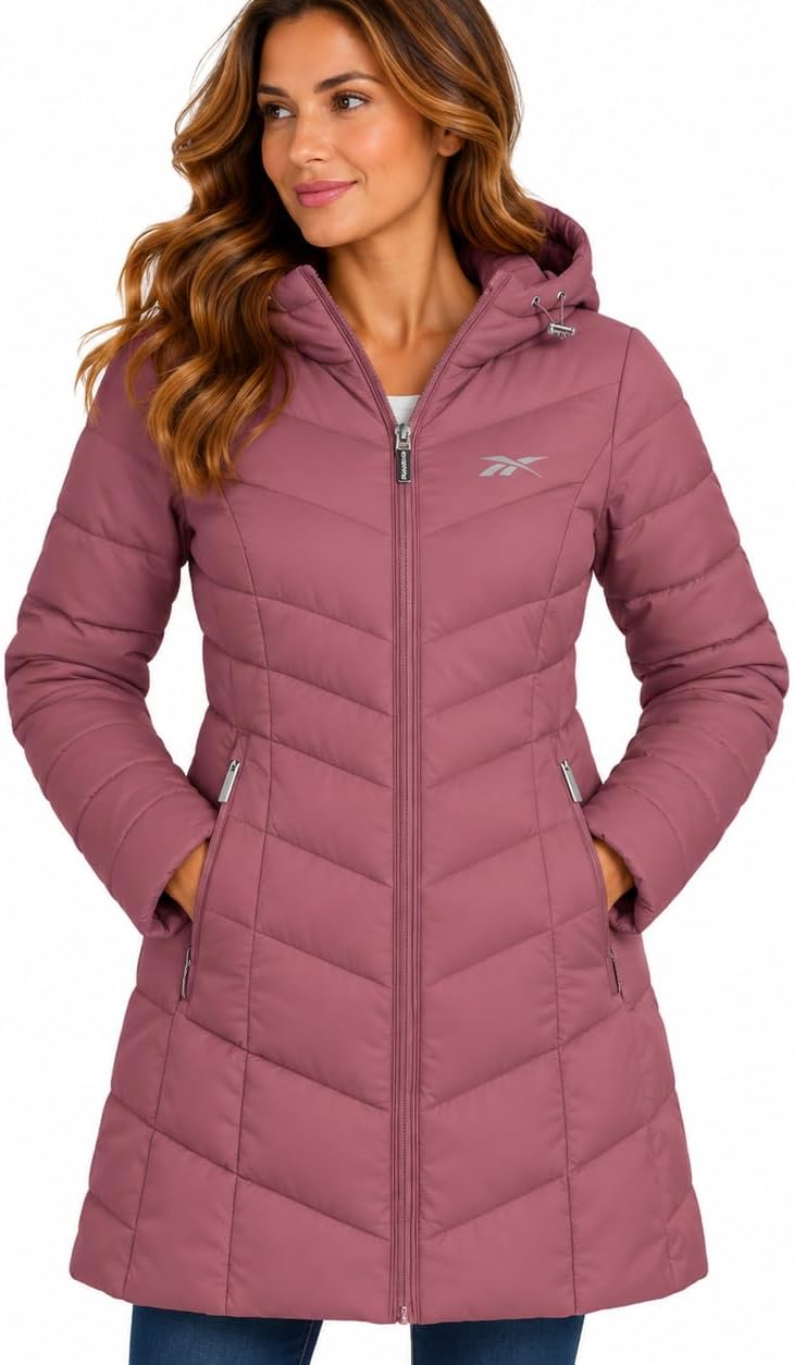 Reebok Glacier Shield Jacket Mujer Chaquetón OLRB816-Negro