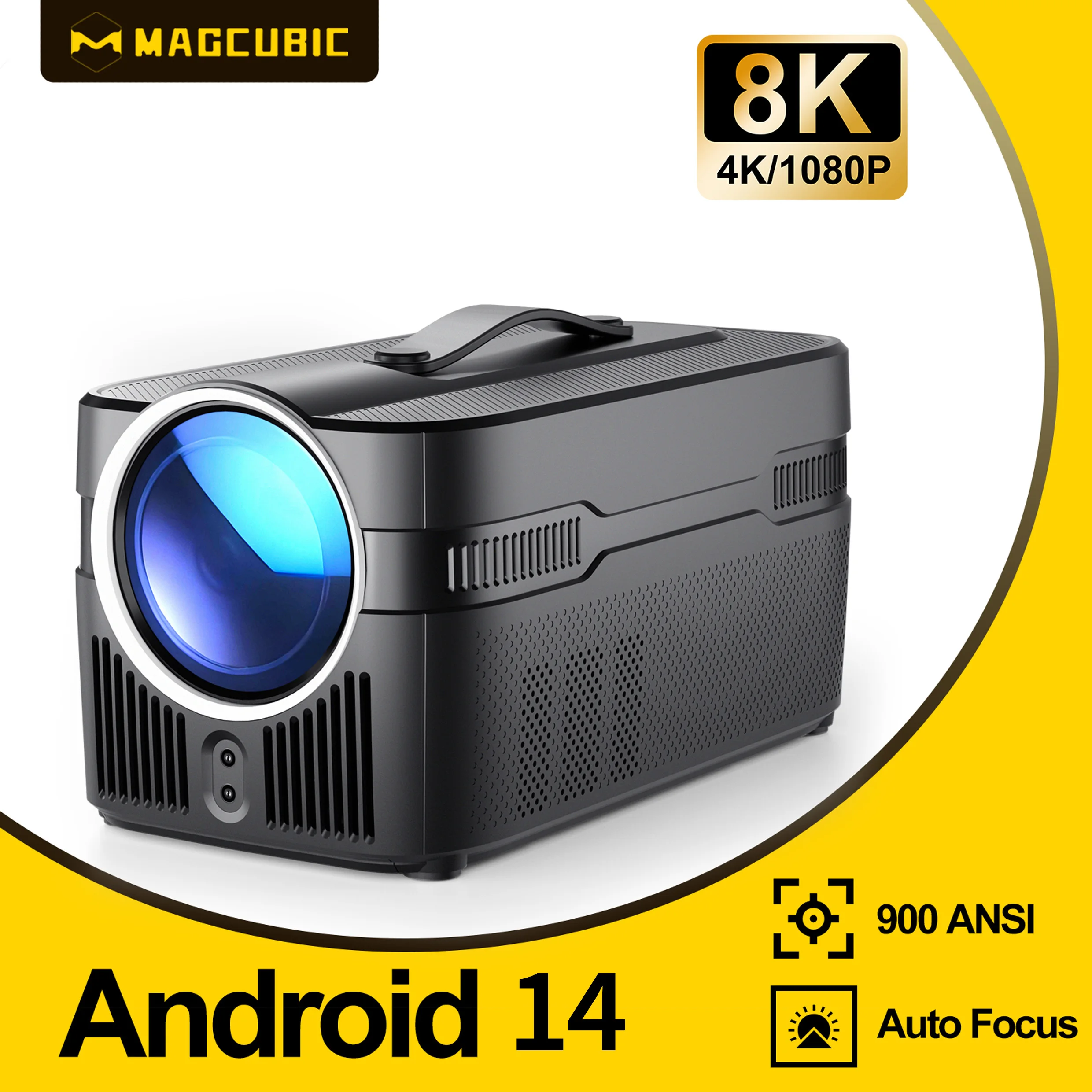 Proyector Magcubic HY450C 8K 4K Nativo 1080P Ultra Corta Distancia 900ANSI Allwinner 