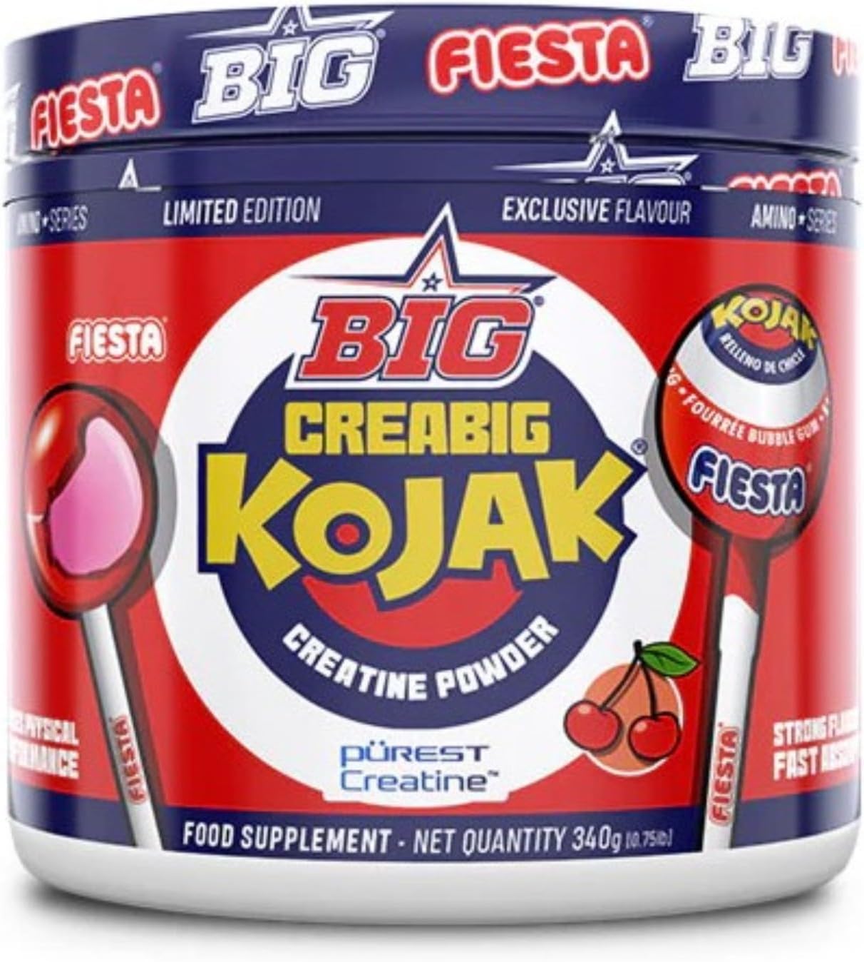 BIG Creabig Purest Creatine - Creatina Monohidratada, Rendimiento Físico Y Recuperaci