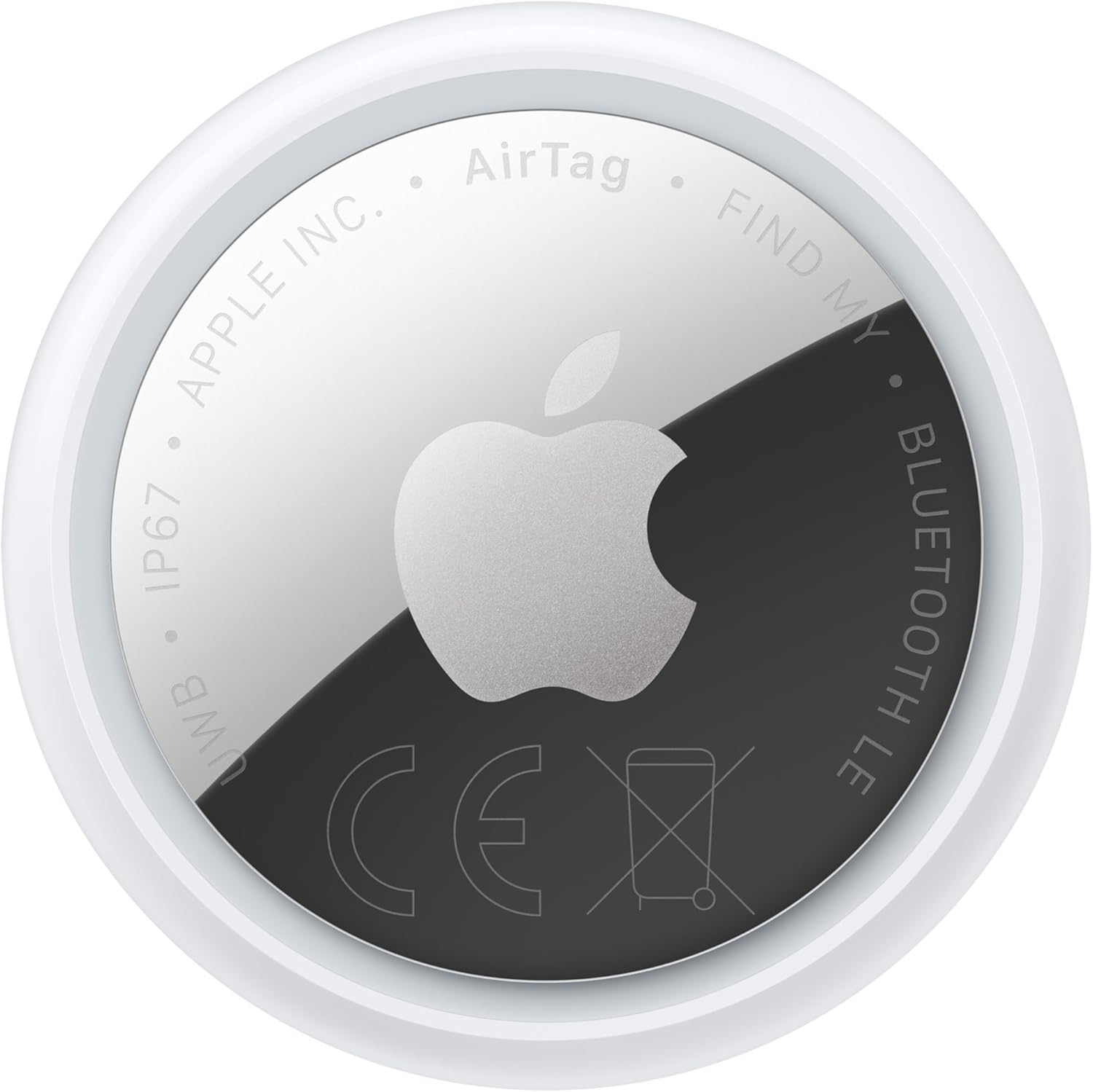 Apple AirTag Paquete de 4 ​​​​​​​(2.ª generación): Permite localizar Llaves, Carteras