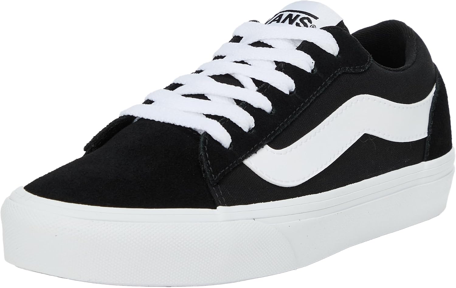 VANs Hombre Vero LS Zapatillas, Black and White, 9