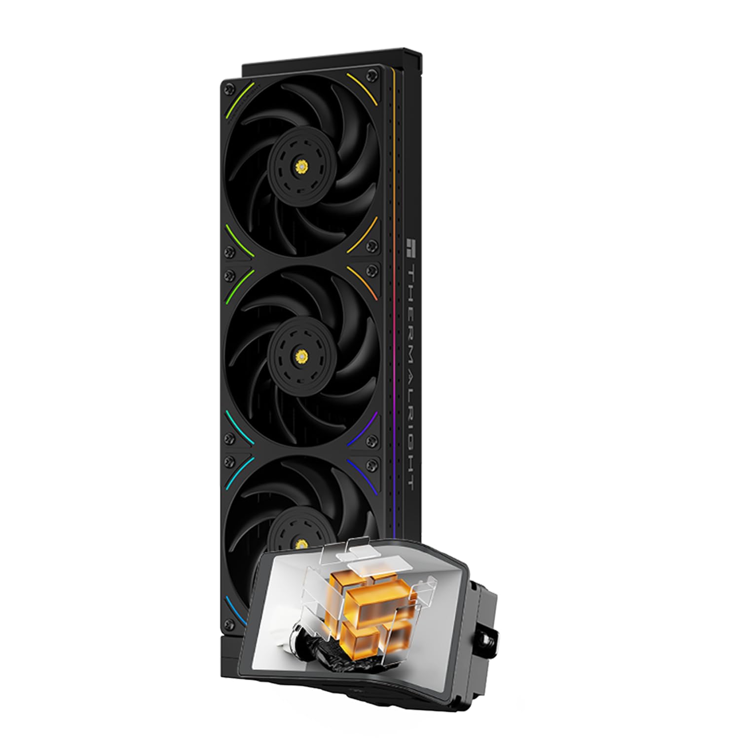 Thermalright Wonder Vision 360 UB ARGB Negro AIO - Refrigerador líquido para CPU AM5/