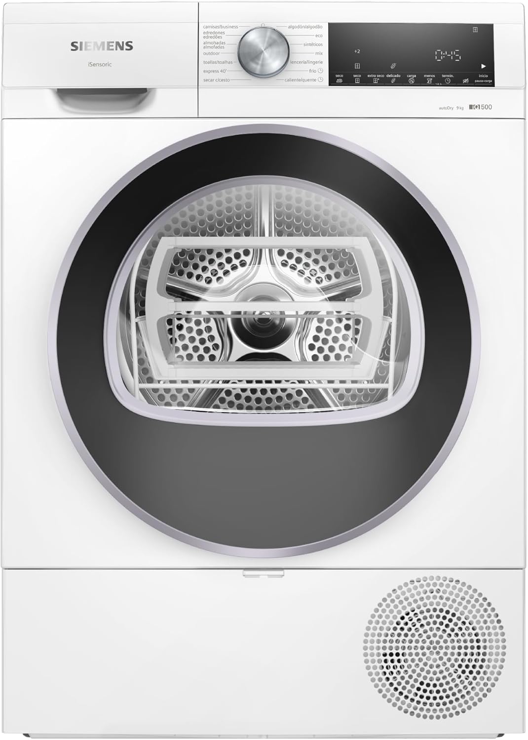 Siemens iQ500 Secadora de Bomba de Calor 9 kg WQ42G200ES