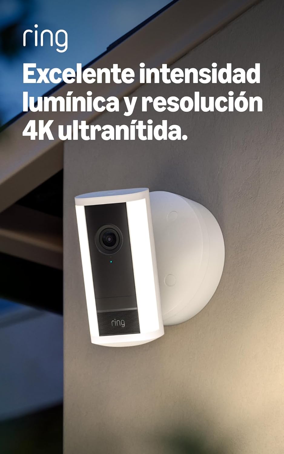 Ring Spotlight Cam Pro Solar Cámara de Seguridad