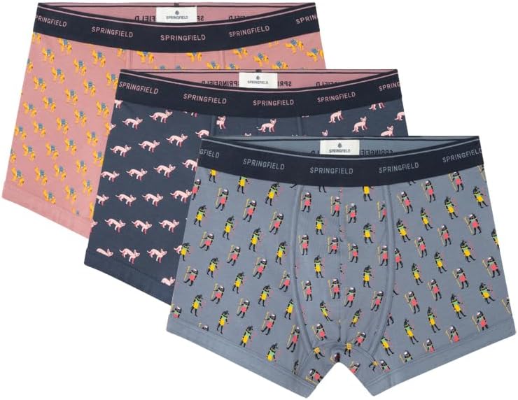 Pack 3 Springfield Boxers Egypt Hombre, Talla M