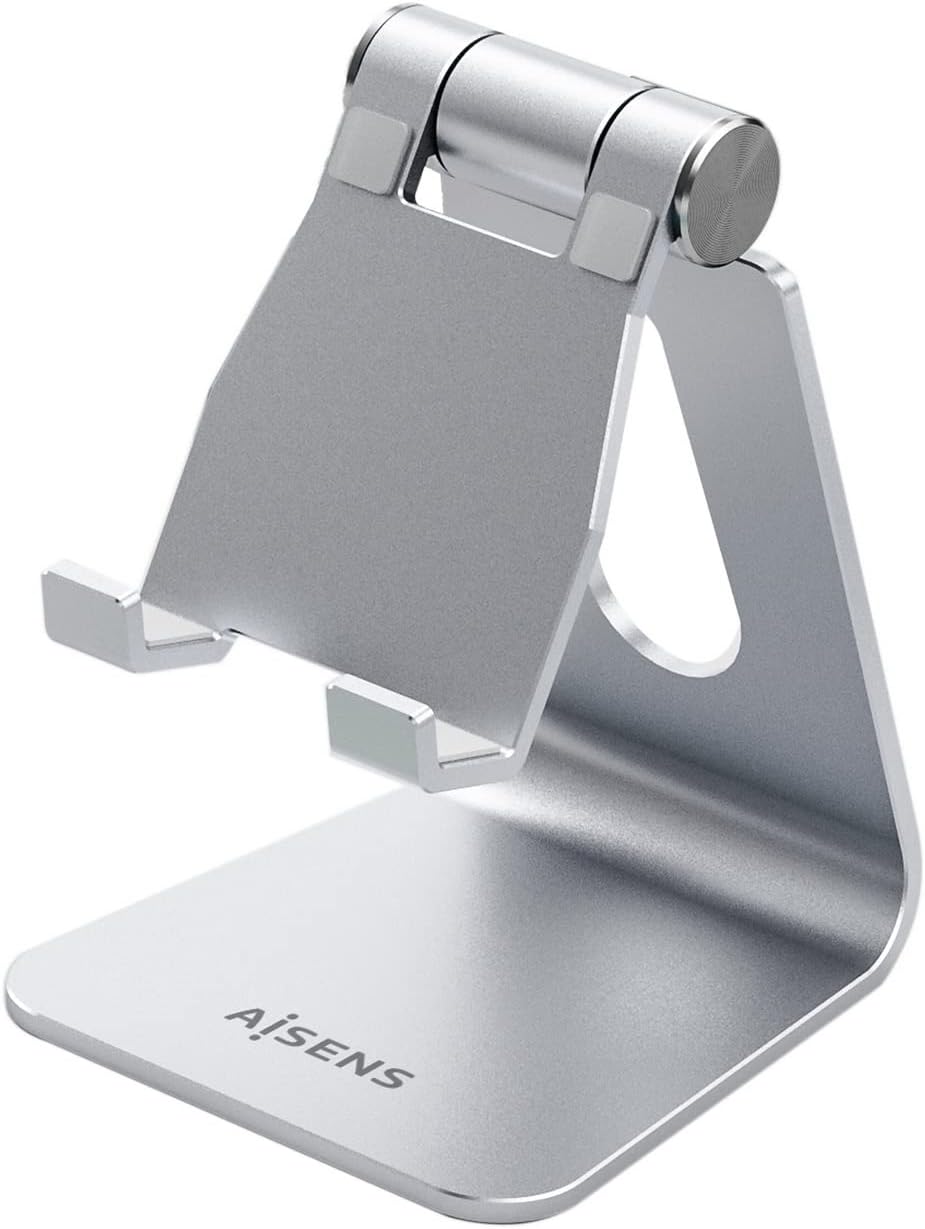 Aisens Soporte Sobremesa Ajustable M Móvil y Tablet