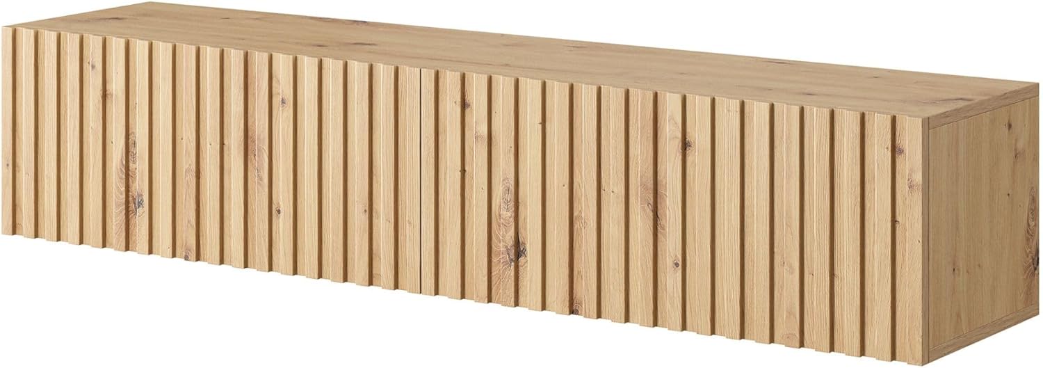 Selsey Telire Mueble Tv Colgante Roble 140 cm