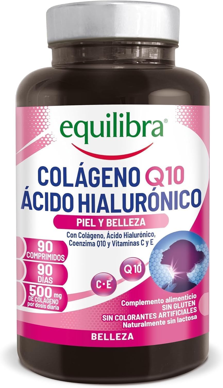 Equilibra Colágeno Q10 Ácido Hialurónico 90 Comprimidos