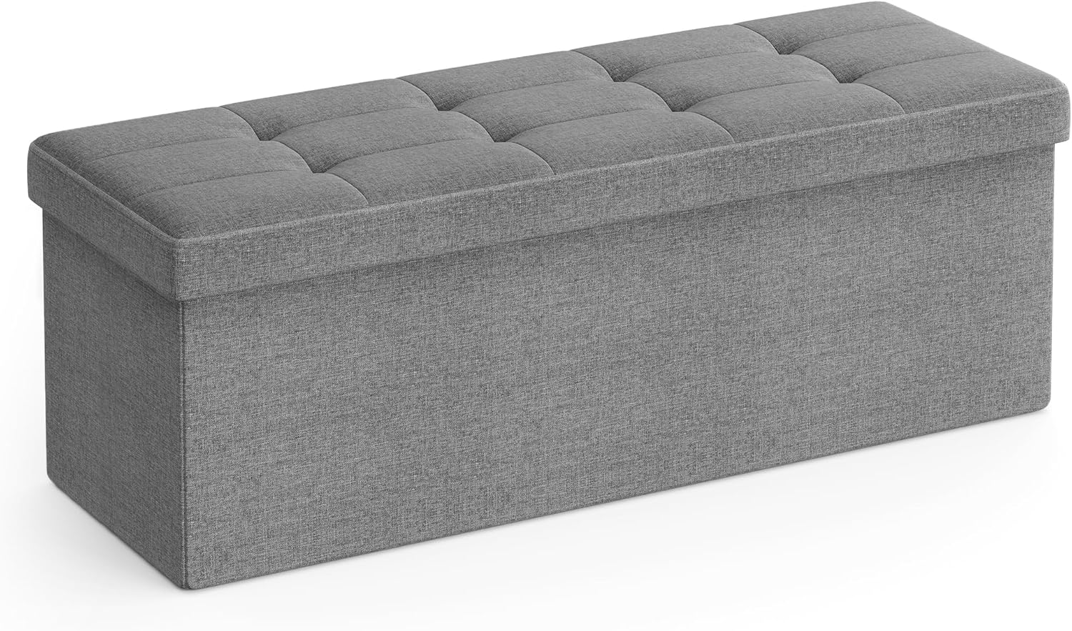 Songmics Puff Almacenaje Plegable 110 cm
