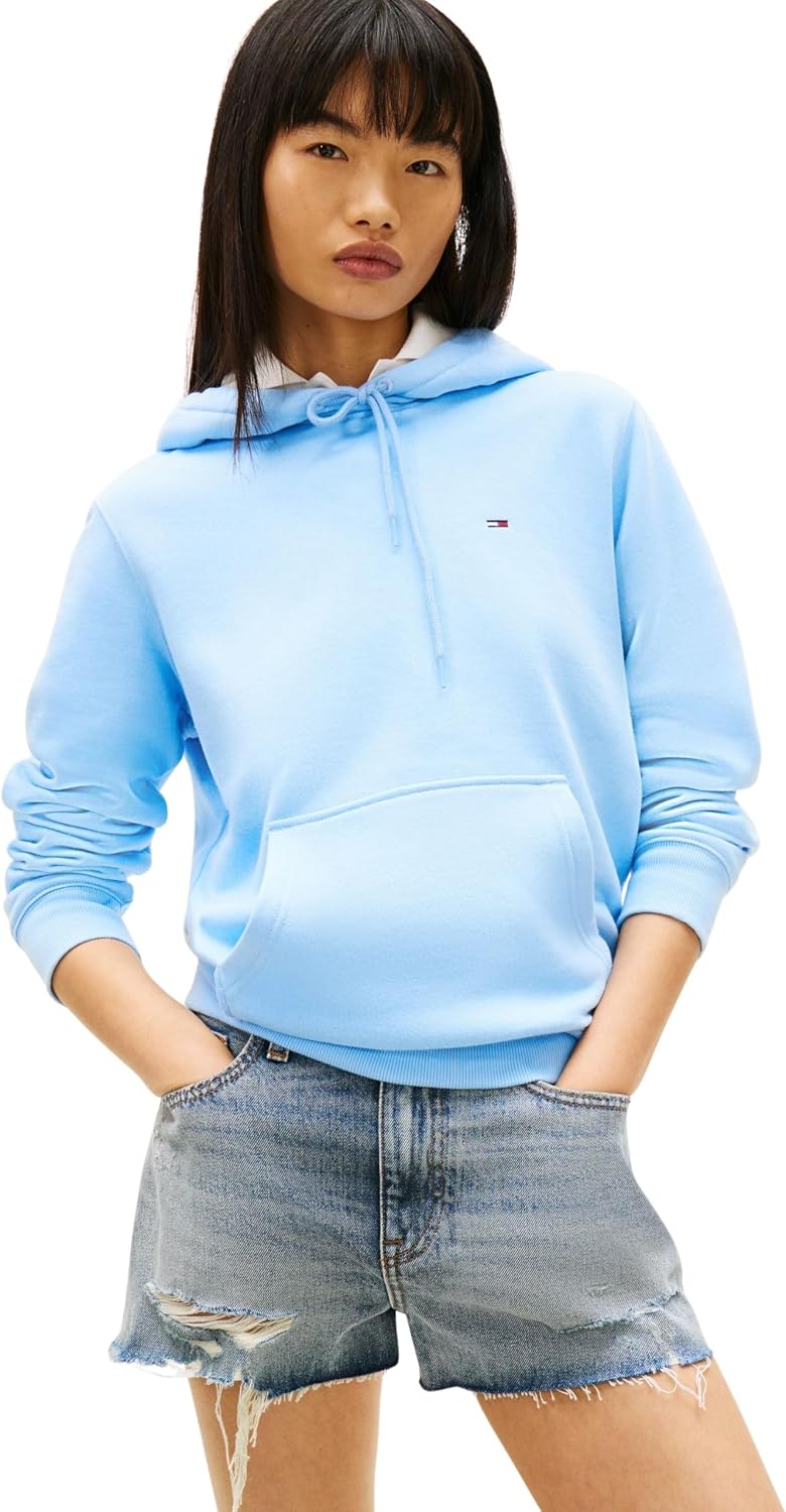 Tommy Jeans Sudadera Mujer Flag Regular Fit