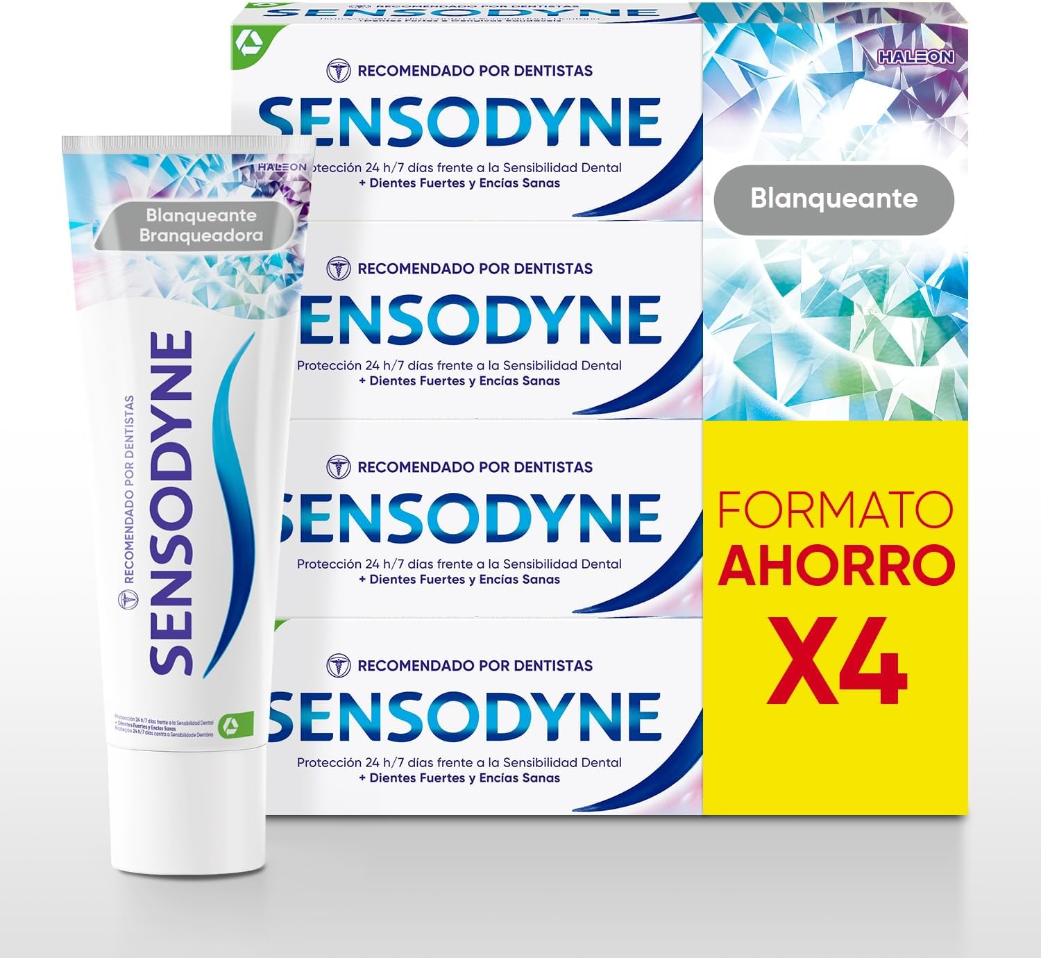 Sensodyne Pasta de Dientes Blanqueante Pack 4x75ml