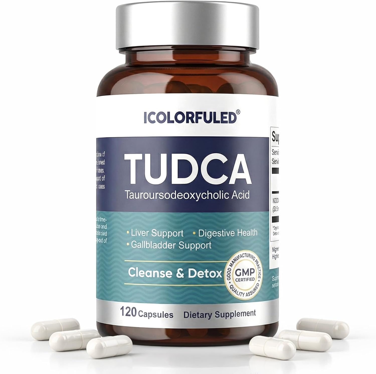 Herbvida TUDCA 2000mg 120 Cápsulas