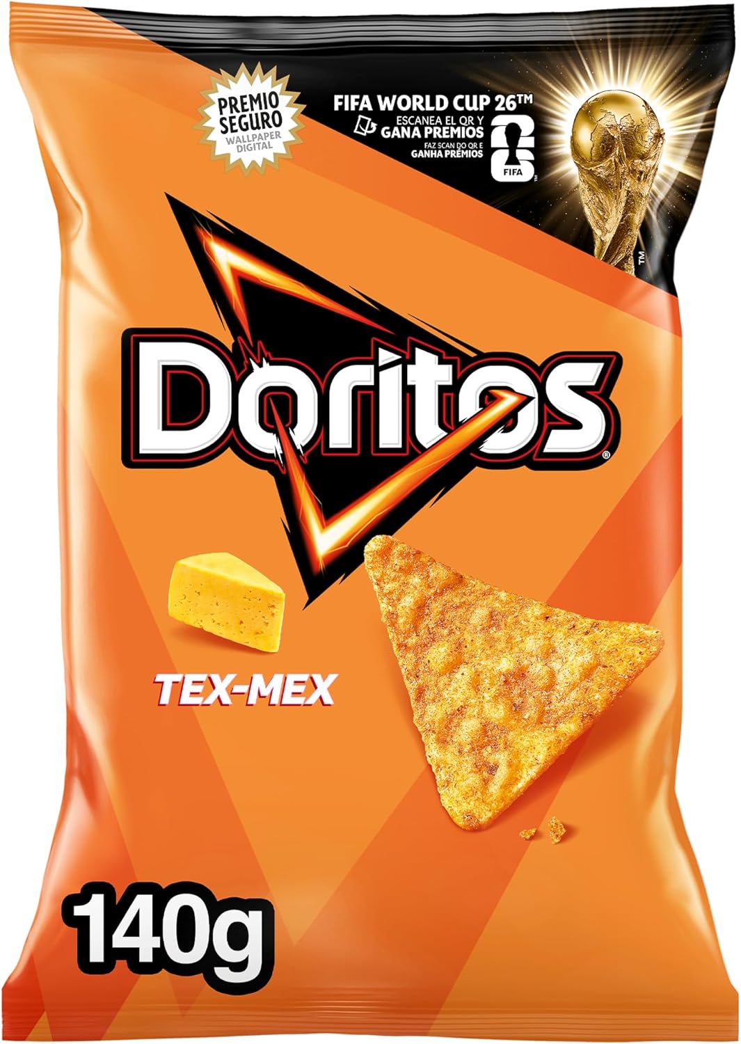 Doritos Tex Mex Nachos Sabor a Queso 140g