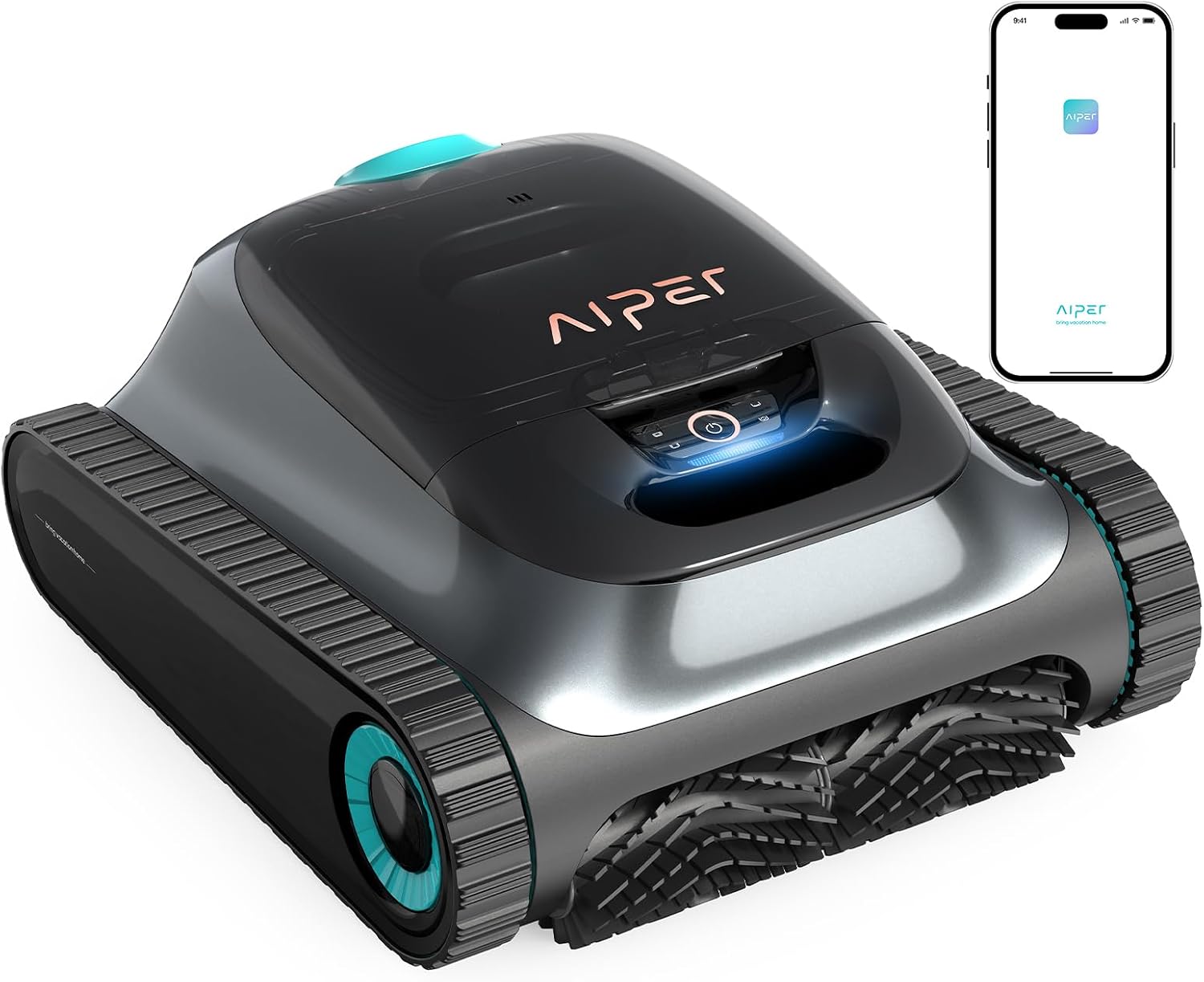 Pooleco P10 Robot Limpiafondos Piscina Inalámbrico