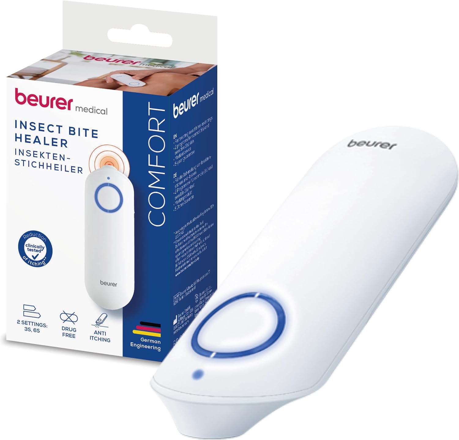Beurer BiteX BR60 Dispositivo Térmico para Picaduras de Insectos