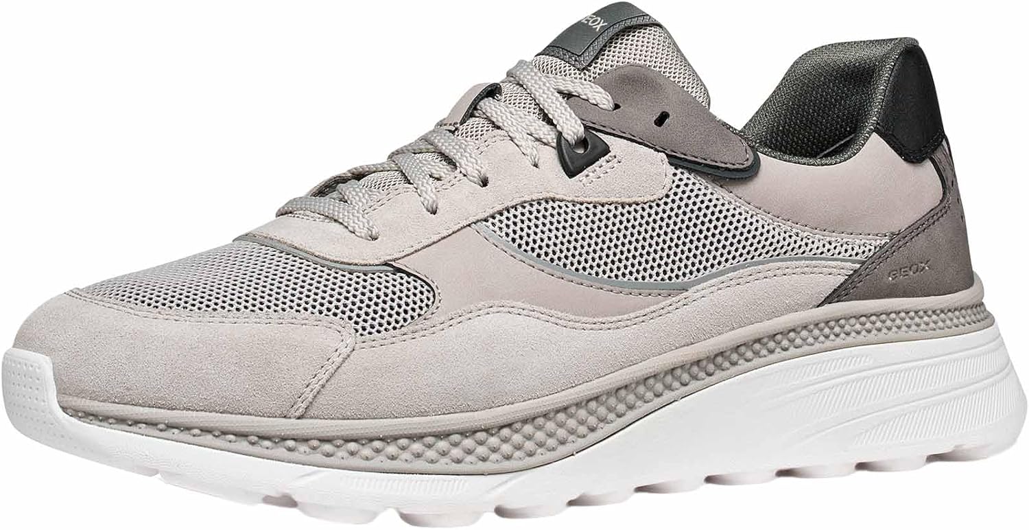 Geox U Spherica Actif Zapatillas Hombre Gris