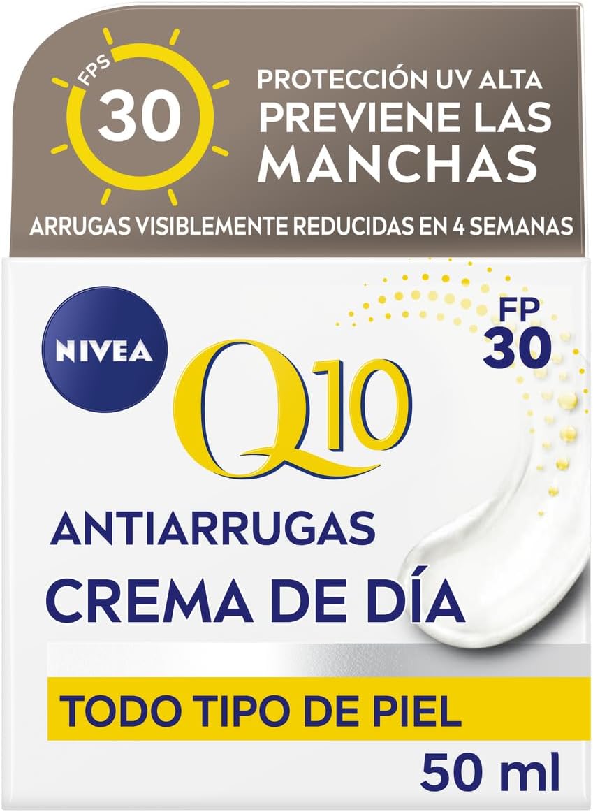 Nivea Q10 Antiarrugas Crema de Día SPF30 Extra Firmeza 50 ml
