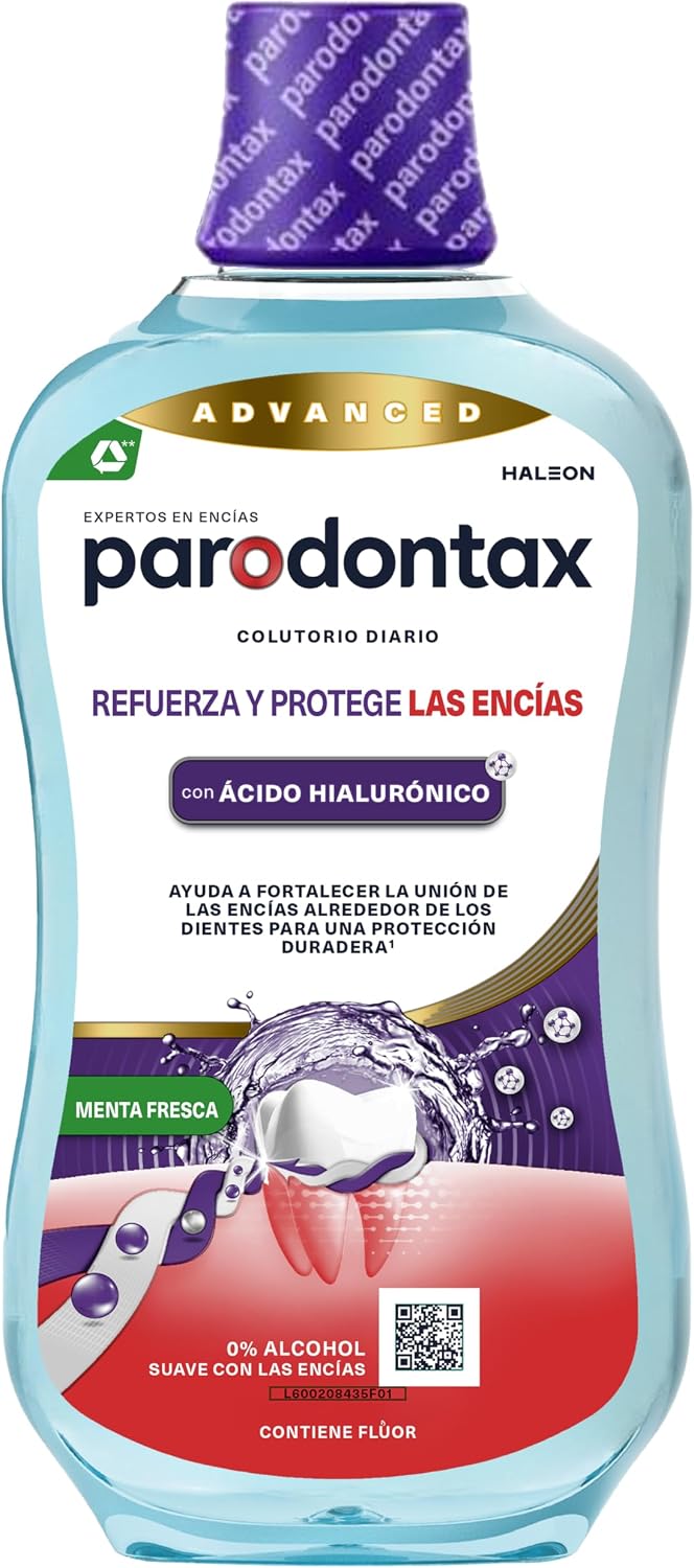 Enjuague Bucal Parodontax Refuerza y Protege Encías 500 ml
