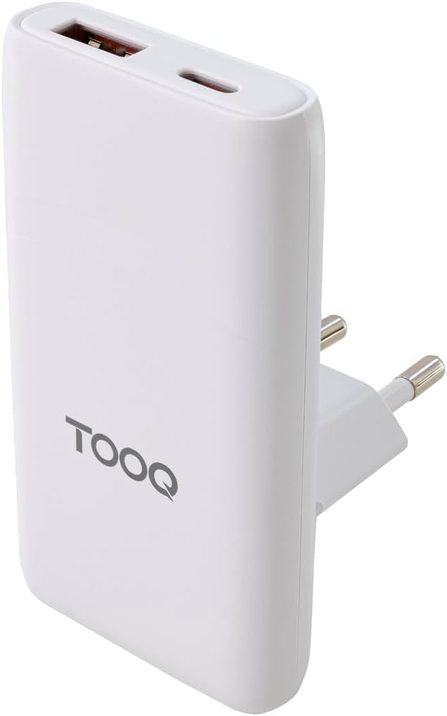 Cargador de Pared Aiino USB-C PD + USB-A QC 3.0 27 W