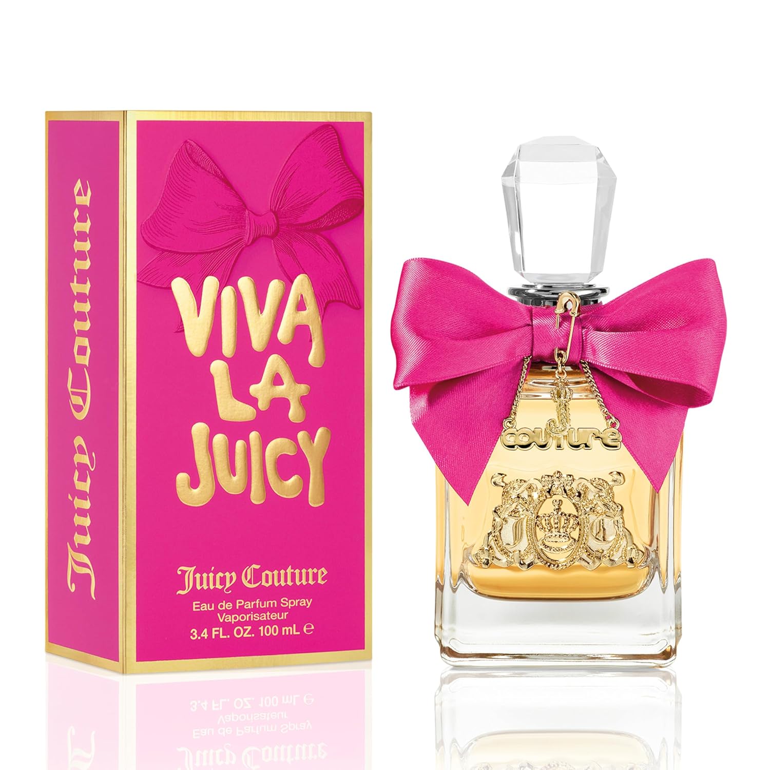 Juicy Couture – Viva la Juicy, Perfume Floral, Femenino y Romántico, con Notas Silves