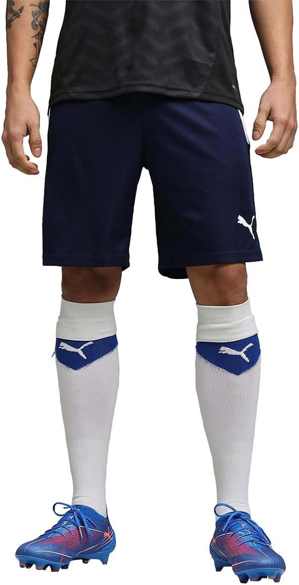 Puma Teamliga Shorts Pantalones cortos, Peacoat-White, XXL Hombre 🇪🇸