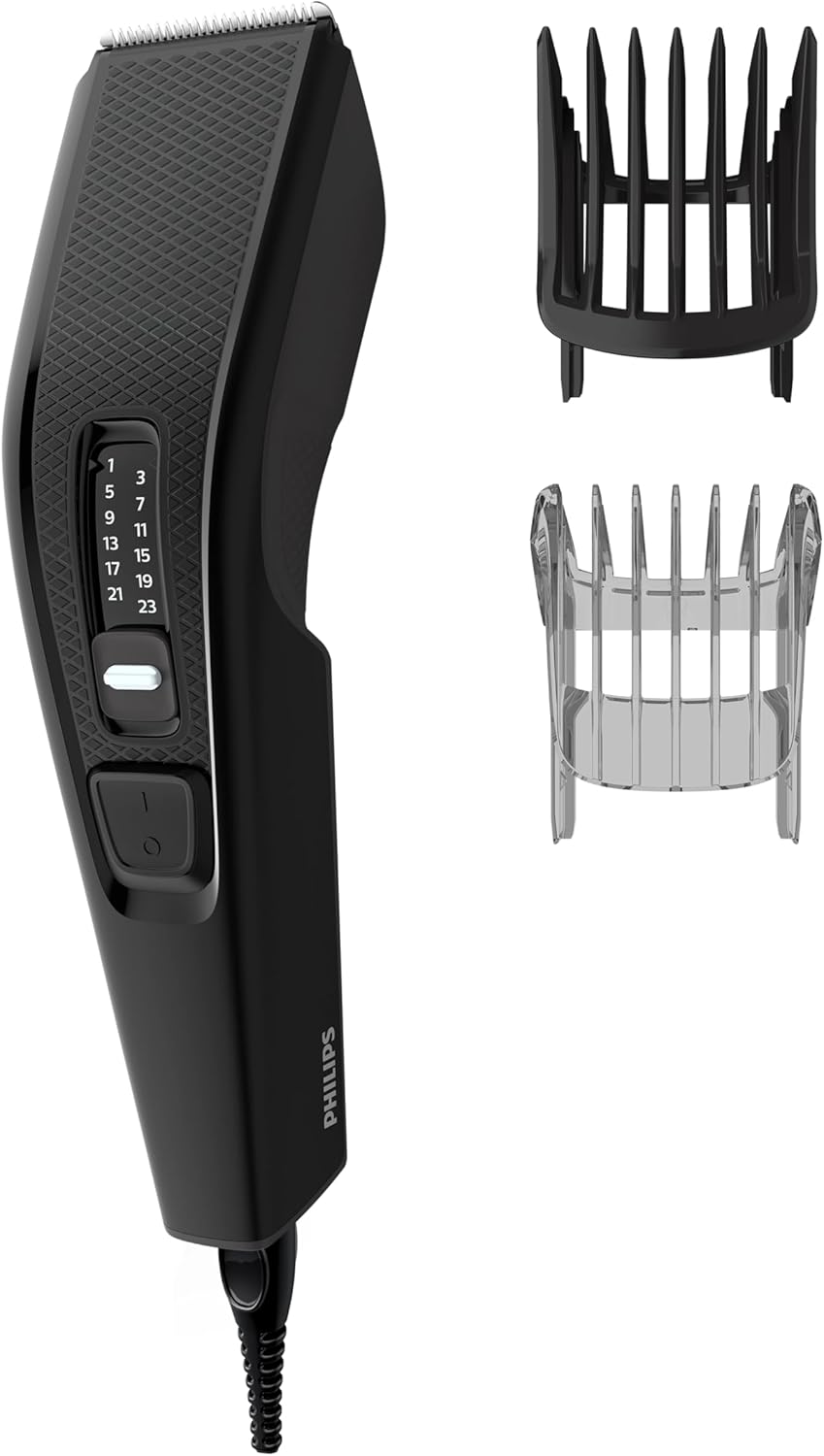 Philips Serie 3000 – Cortapelos con 13 posiciones y tecnologia Trim-n-Flow, incluye p