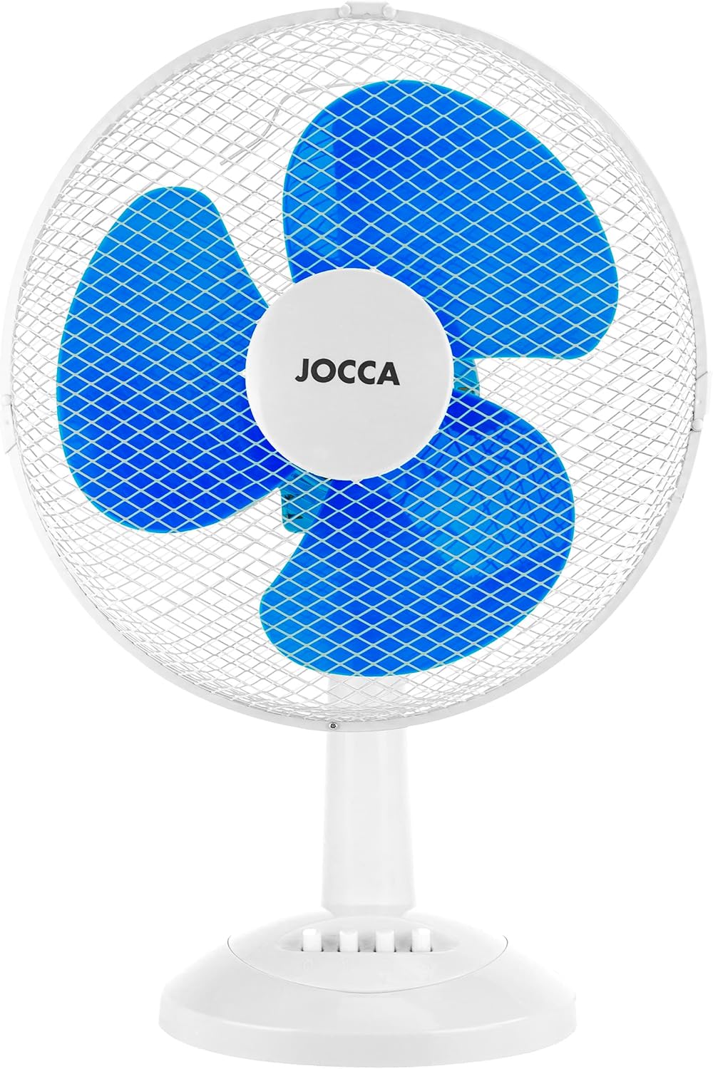 Jocca – Ventilador de Sobremesa 30 cm | 3 Velocidades | Oscilación | Cabezal Reclinab