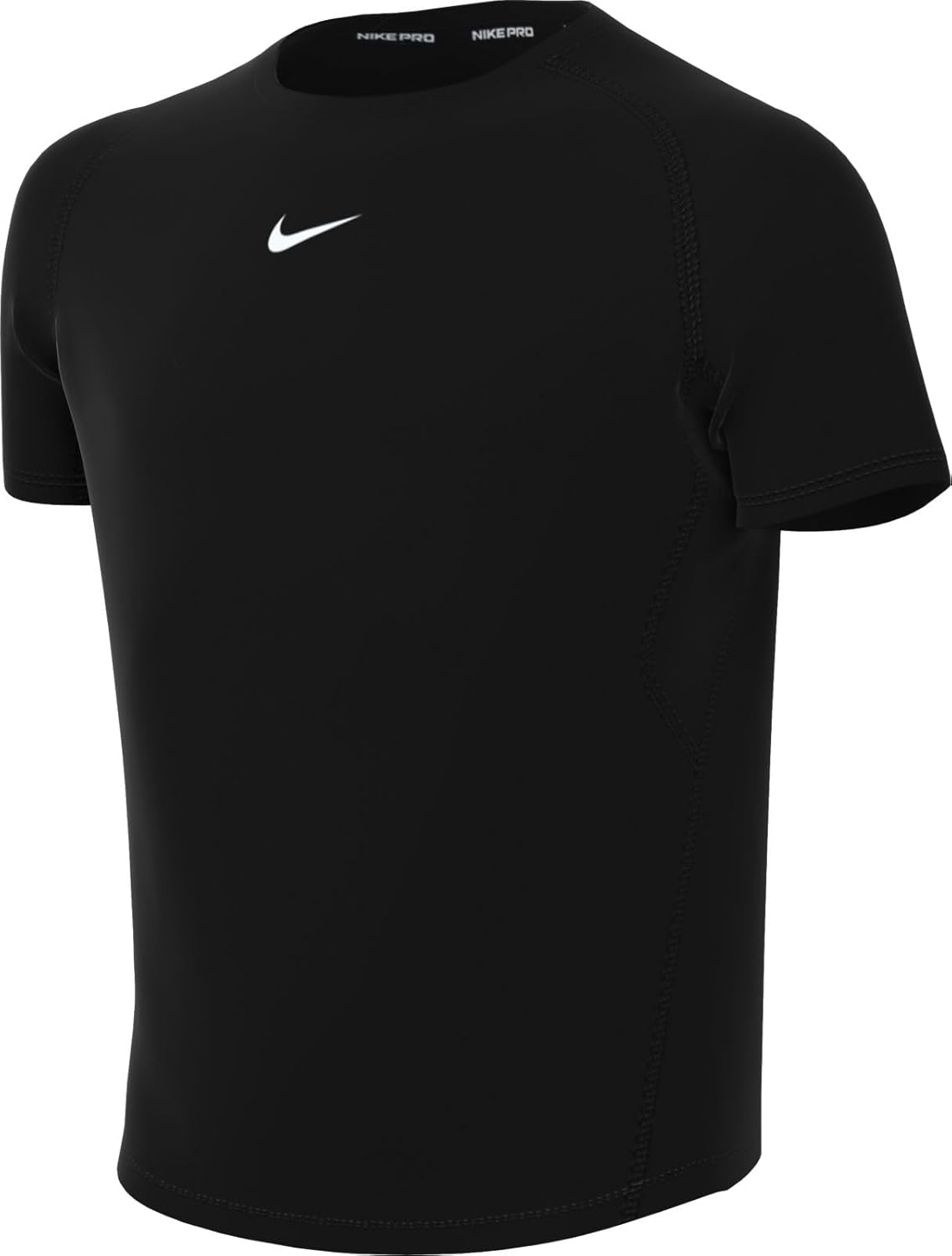 Nike FJ6858-010 Pro T-Shirt Boy’s Black/White Tamaño S 🇪🇸