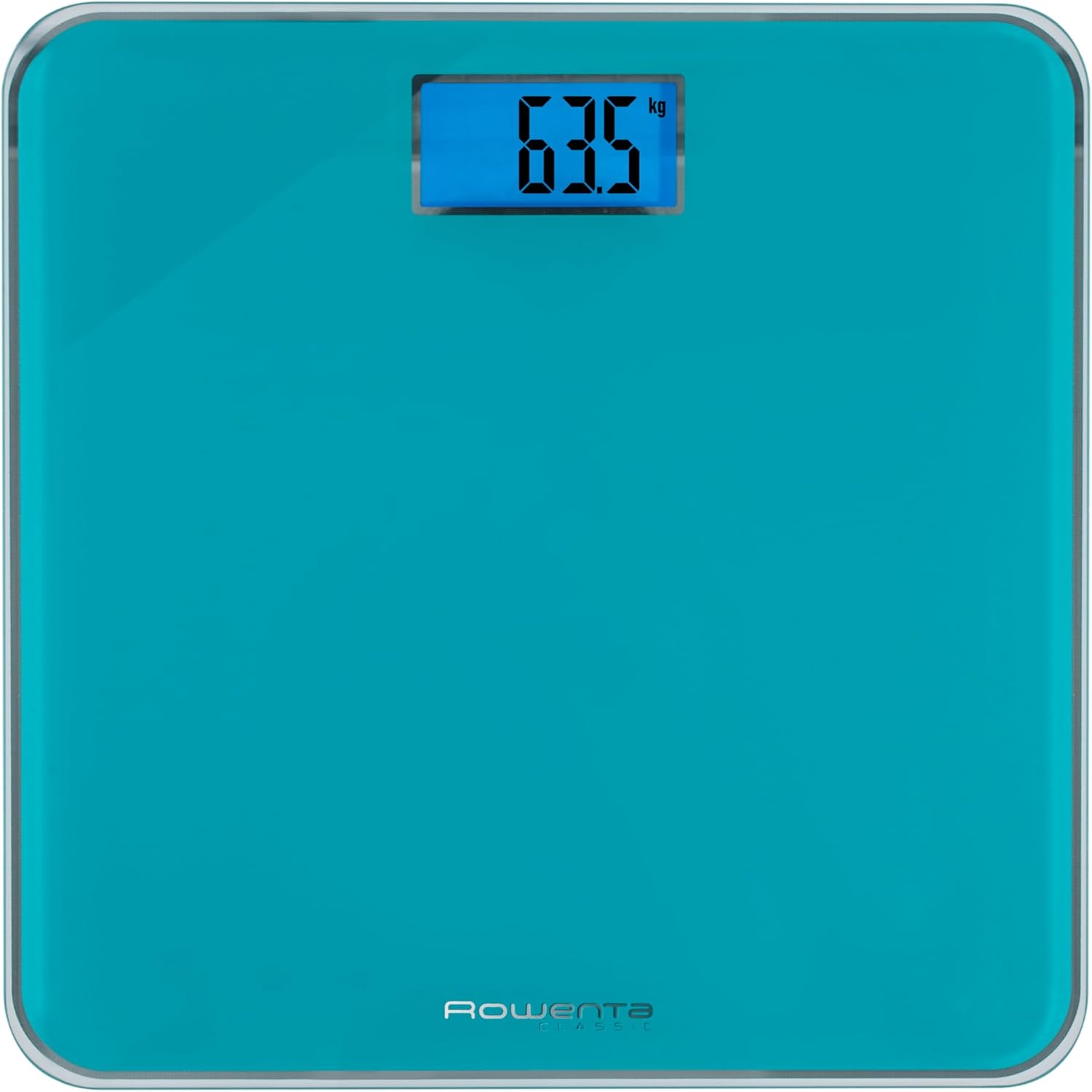 Rowenta Classic BS1503 – Báscula de baño con Pantalla LCD, Compacta, Capacidad de 160
