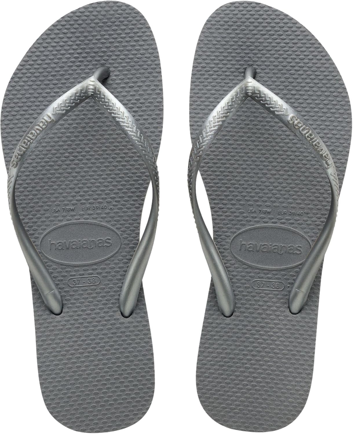 Havaianas – Slim, Chanclas Elegantes, Duraderas y Versátiles, con Suela Texturizada p