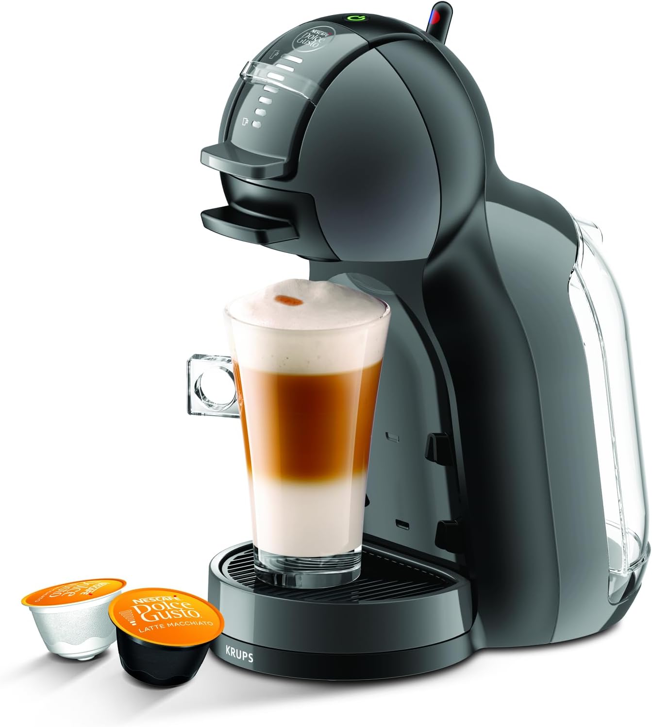 Krups Nescafé Dolce Gusto Mini Me, Cafetera automática de cápsulas, 15 bares de presi