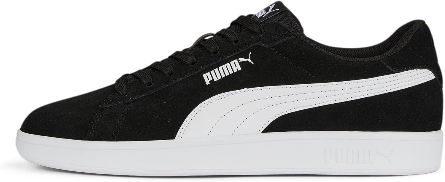 PUMA Puma Smash 3.0, Zapatillas Unisex adulto, Puma Black Puma White, 41 EU 🇪🇸