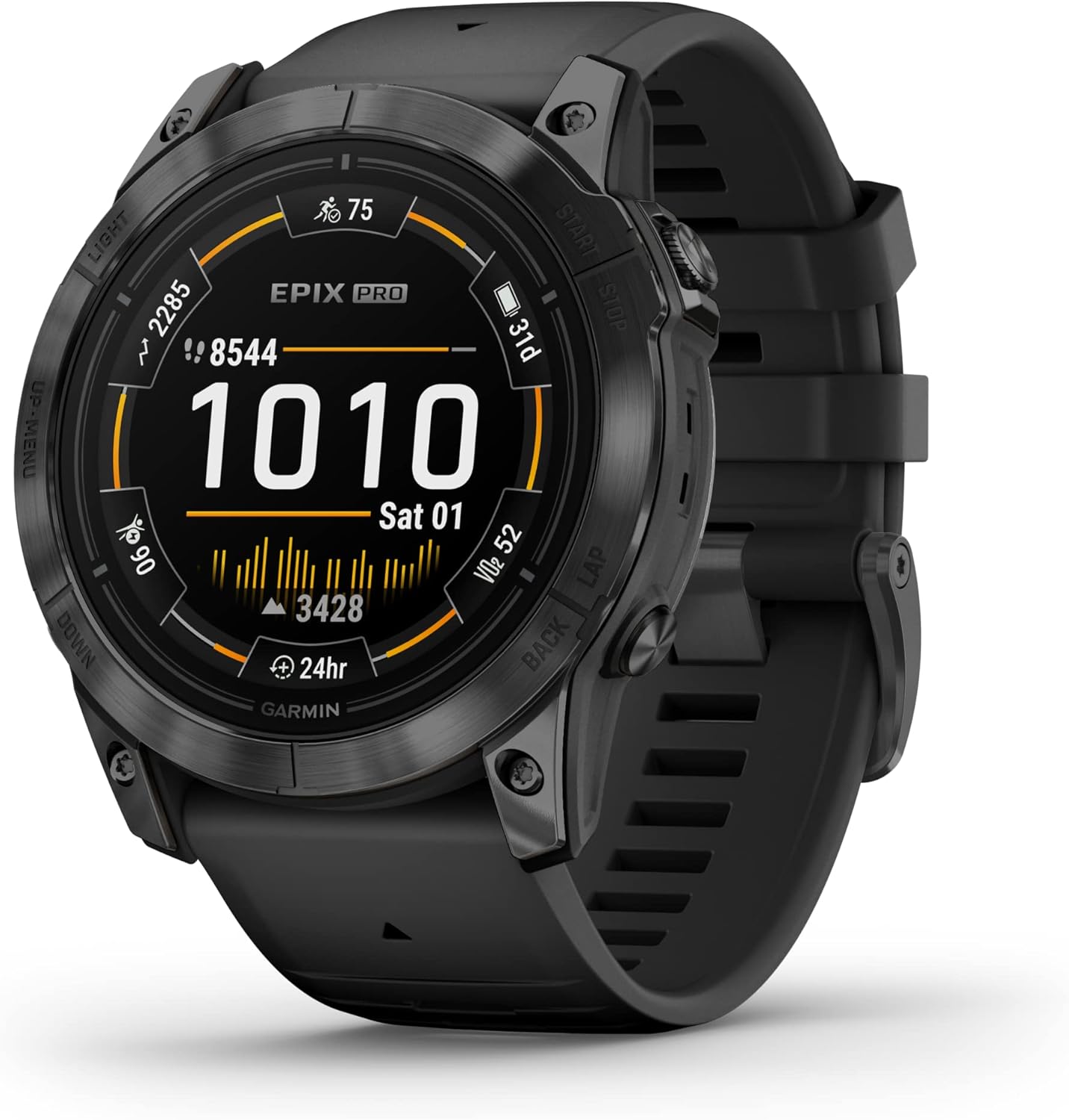 Garmin Epix (Gen 2) Pro 51mm – Reloj de Alto Rendimiento GPS Multideporte con Pantall