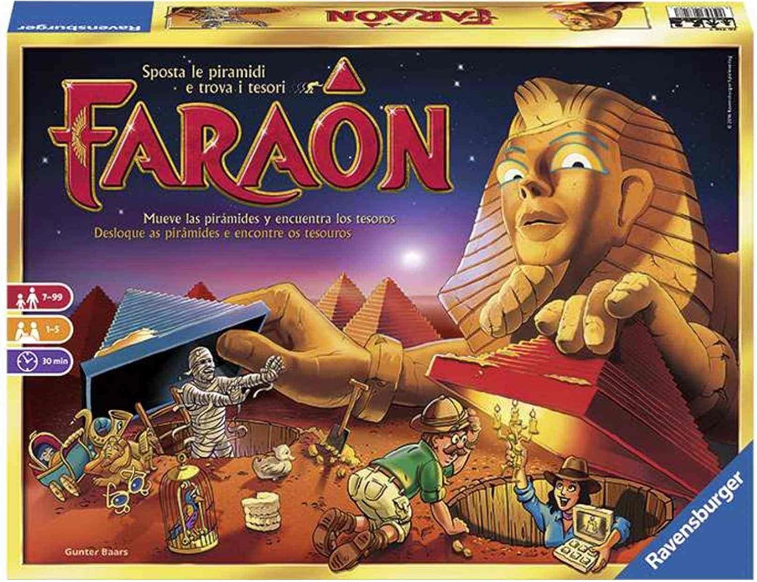 Ravensburger – Faraón | Juegos De Mesa para Toda La Familia | Juego para Niños A Part
