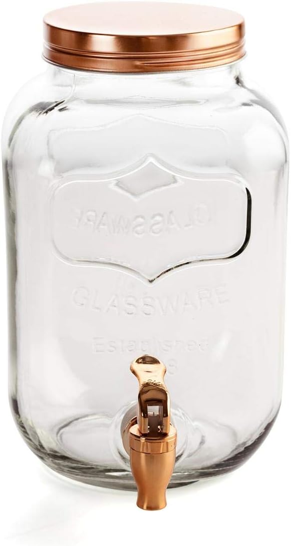 Quid Habitat Dispensador De Bebidas 4l Sodo Apto Frigorífico No Apto Microondas Recic