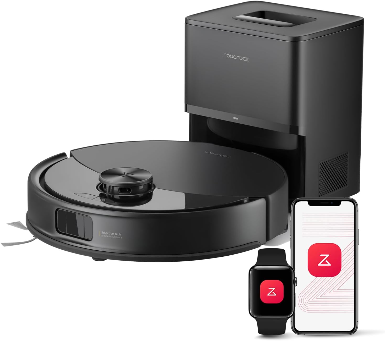 roborock Q10 S5  Robot Aspirador y Fregasuelo 2 en 1 de 10000 Pa, Doble Sistema Antie