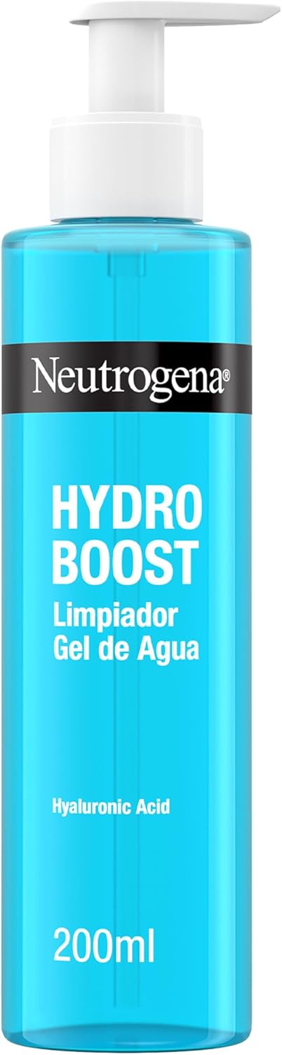 Neutrogena Hydro Boost Limpiador Gel de Agua (1 x 200 ml), gel limpiador facial para 