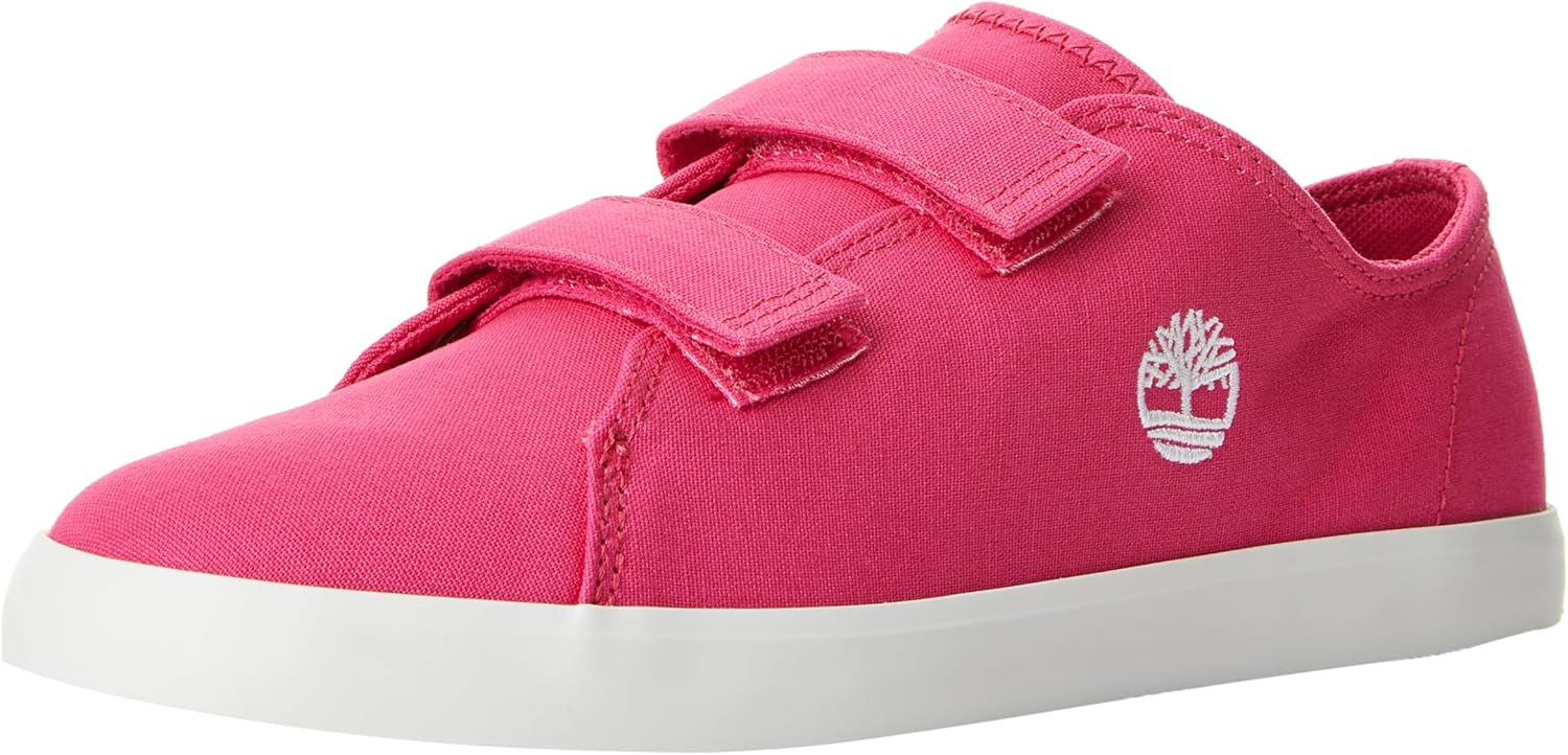 Timberland Newport Bay Hook & Loop (Junior) Zapatillas Unisex, BR Pnk Canvas, 40 EU 🇪