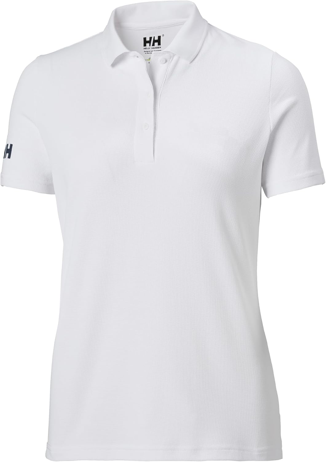 Helly Hansen Mujeres W Crew Tech Polo, Blanco, XL 🇪🇸